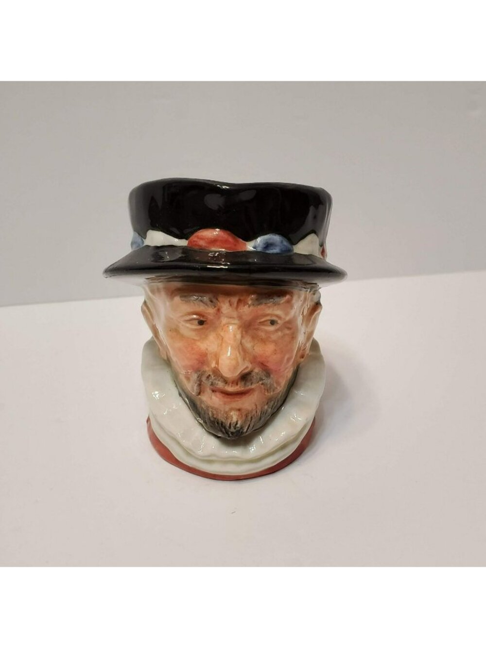 Vintage Royal Doulton Toby Jug, 1946 Beefeater Character Mug, Ceramic Face Pot